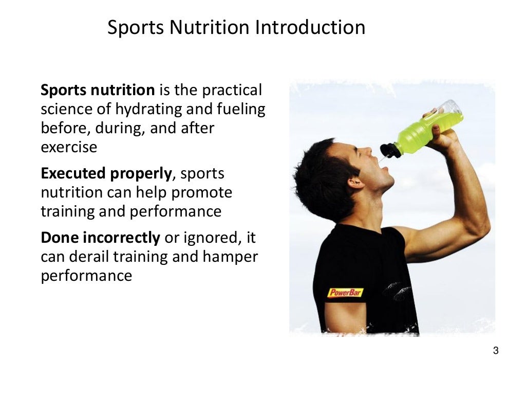 Sports nutrition