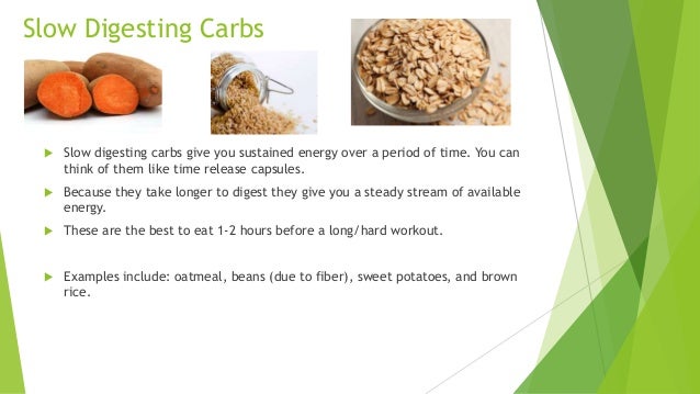 Featured image of post How to Make Slow Release Carbs Examples