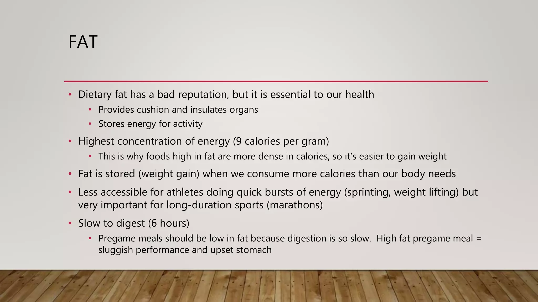 Sports Nutrition (OneNote Assignment) | PPTX