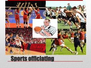 essay about sports officiating