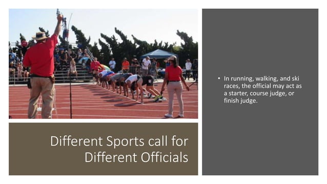 Sports Officiating | PPTX | Volleyball | Sports
