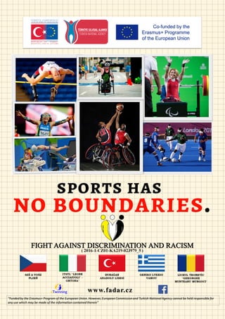 no boundaries.
sports has 
 