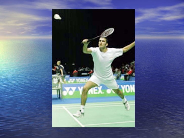 Sports writing filipino badminton player