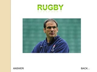 ANSWER

BACK…

 