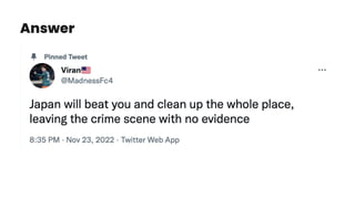Answer
 