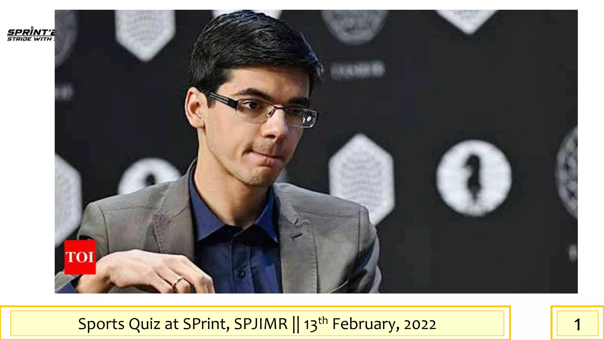 Sports Quiz at SPrint, SPJIMR || 13th February, 2022 1
 