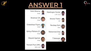 ANSWER 1
 
