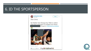 6. ID THE SPORTSPERSON
 