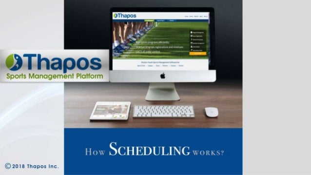sports scheduling software league schedule maker from thapos