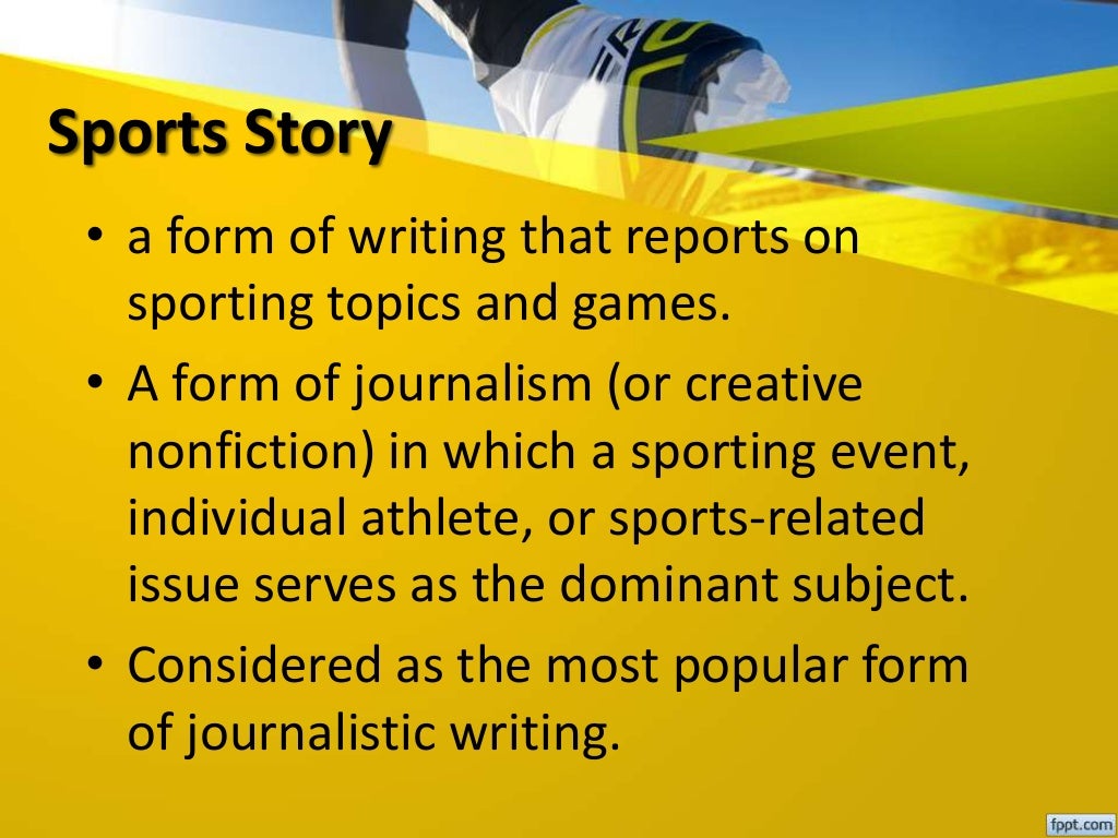 Sports Story