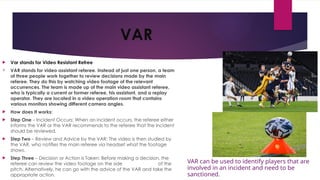 Var Camera Angles Sports technology in cricket football vollyball.pptx