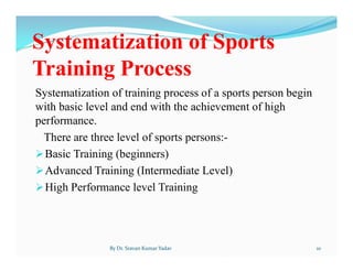 Sports training pdf | PPT