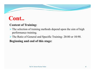 Sports training pdf | PDF