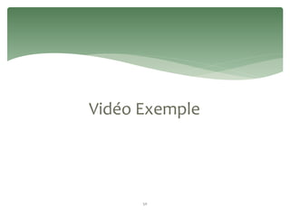 Vidéo Exemple
50
 