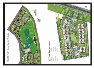 N
N
MASTERPLAN-SportsCity,Sec79,Noida
SITEPLAN-GaurSportswood
MainEntry
6MWideDriveway
Lawn
ClubDropoffArea
ClubBuilding
SwimmingPool
PartyHall
Childeren’sPlayArea
ThemeGarden
SeniorCitizenSitOutArea
YogaCourt
Commercial
Amphitheater
SittingPavillion
WaterFeature
BasketBallCourt
Toddler’sPlayArea
TennisCourt
SteppedSittingArea
BadmintonCourt
Sit-OutArea
WoodenDeck






















 