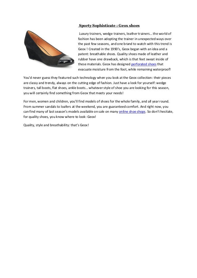 geox wedge trainers sale