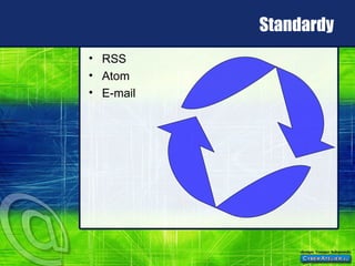 Standardy RSS Atom E-mail 