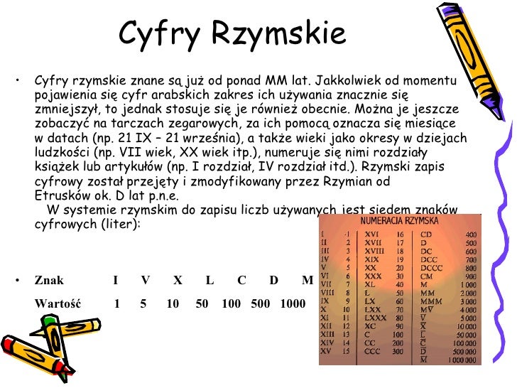 Sposoby zapisu liczb