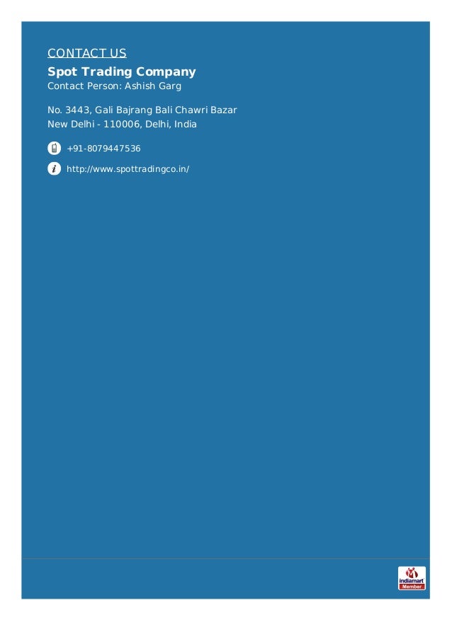 Spot trading co