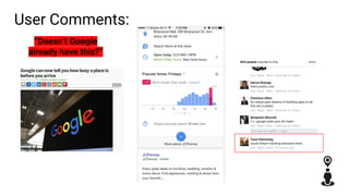 User Comments:
“Doesn’t Google
already have this?”
 