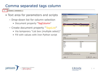 Advanced Use of Properties and Scripts in TIBCO Spotfire | PPT