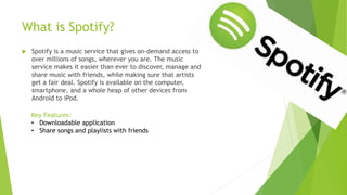 Spotify Business Model | PPTX