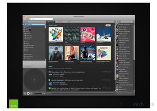 Spotify Pitch Deck