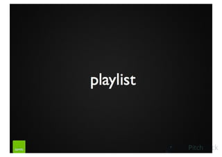 Spotify Pitch Deck