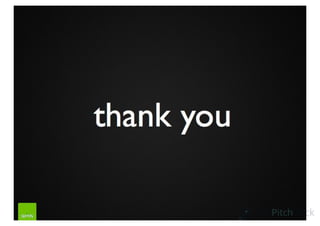 Spotify Pitch Deck