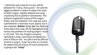 Spotify Ban AI music.pptx