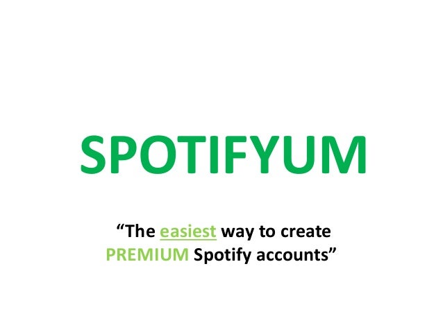 spotifyum the only method