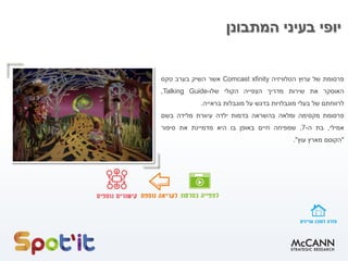 ‫חזקה‬ ‫מילה‬
‫מותג‬‫הטיפוח‬Dove‫ממשיך‬‫באימוץ‬‫האג‬'‫נדה‬‫שלו‬‫להעצמה‬‫נשית‬‫ויוצא‬
‫בערב‬‫האוסקר‬‫במהלך‬‫משותף‬‫עם‬‫טוויטר‬‫תחת‬‫סולמית‬‫התיוג‬:
#SpeakBeautiful.
‫מסתבר‬‫ששעת‬‫סיקור‬‫ה‬‫צעידה‬‫על‬"‫השטיח‬‫האדום‬"‫נחשבת‬"‫לשעת‬
‫עומס‬"‫בטוויטר‬,‫כאשר‬‫בשנה‬‫שעברה‬‫צויצו‬‫לא‬‫פחות‬‫מ‬-5‫מיליון‬‫טוויטים‬
‫שליליים‬‫ופוגעניים‬‫הנוגעים‬‫לדימוי‬‫היופי‬‫והגוף‬‫הנשי‬.
‫בדאב‬‫מקווים‬‫שבאמצעות‬‫אמירות‬‫בונות‬‫ומעצימות‬‫בטוויטר‬,‫הקמפיין‬
‫יעודד‬‫שימוש‬‫בשפה‬‫חיובית‬‫ומעצימה‬‫יותר‬‫במדיה‬‫החברתית‬
(‫מישהו‬‫אמר‬‫פרסומת‬‫קוקה‬-‫קולה‬‫בסופרבול‬?)!
 