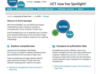 UCT now has Spotlight!
 