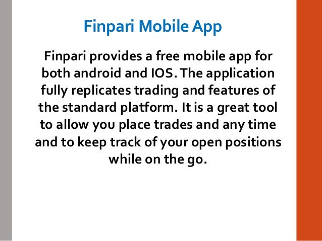 Finpari binary options broker