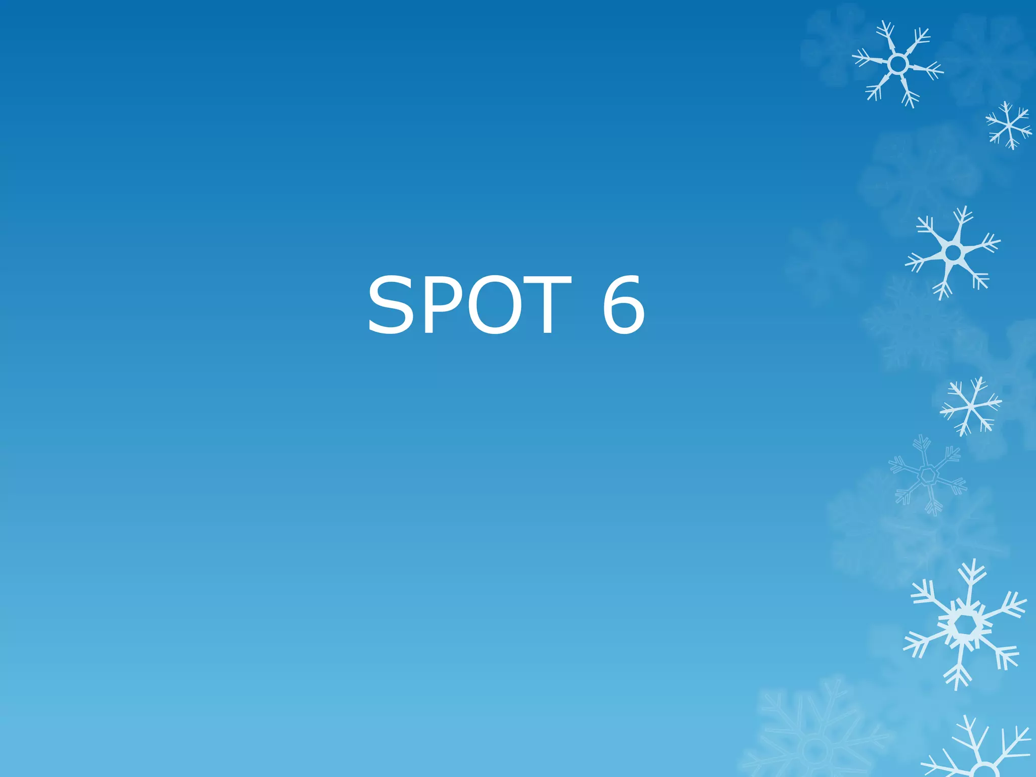 SPOT 6
 