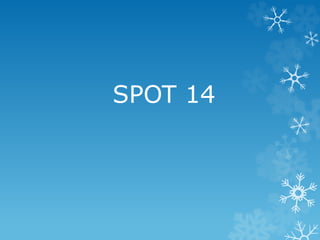 SPOT 14
 