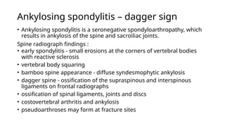 Dagger Sign Radiograph Radiology spotter images and explanations.pptx