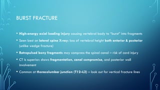 XRAY AND CT spotters in Trauma with explanation.pptx