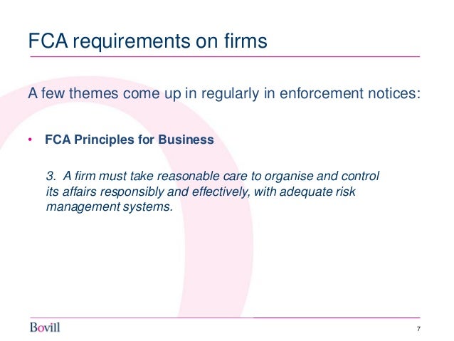 Spotting the banana skins - avoiding FCA enforcement through better c…