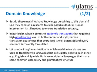 Spotting The Difference–Machine Versus Human Translation | PPT