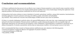 SBS polymer modification of bitumen | PPTX
