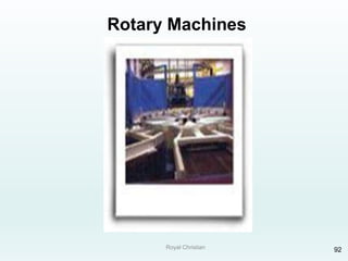 Royal Christian 92
Rotary Machines
 