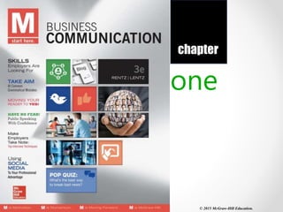 one
chapter
© 2015 McGraw-Hill Education.
 