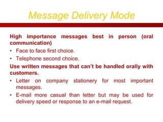 How to write Negative Messages | PPT