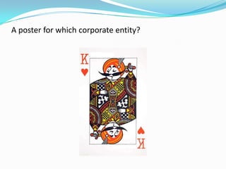 A poster for which corporate entity?
 