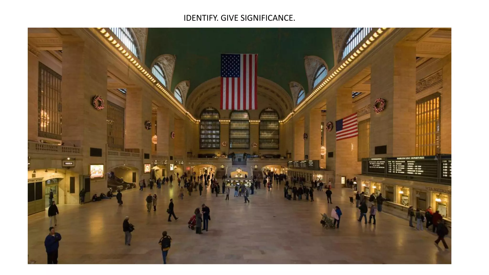 IDENTIFY. GIVE SIGNIFICANCE.

 