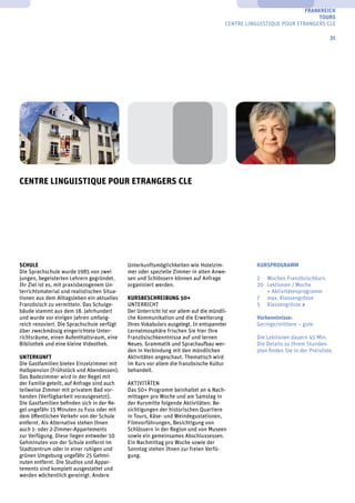 sprachen.ch - Sprachaufenthalte 50Plus