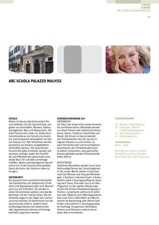 sprachen.ch - Sprachaufenthalte 50Plus