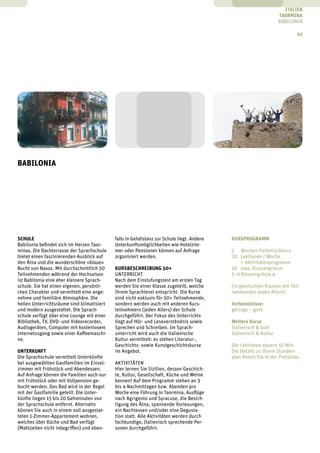 sprachen.ch - Sprachaufenthalte 50Plus