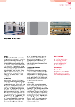 sprachen.ch - Sprachaufenthalte 50Plus